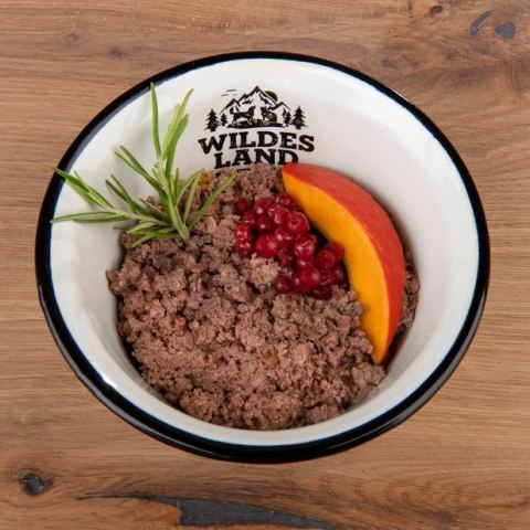 WILDES LAND DOG Classic Wild - dziczyzna z dynią, żurawiną i ziołami (400g)