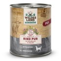 WILDES LAND DOG Rind Pur - wołowina karma monobiałkowa dla psa (800g)