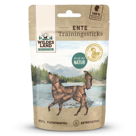 WILDES LAND DOG Trainingssticks Ente - kaczka przysmaki treningowe (100g)