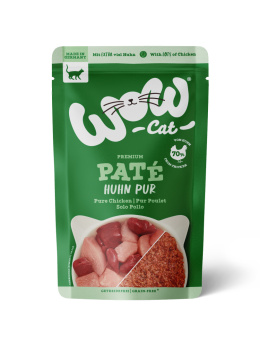 WOW CAT Huhn Pur - kurczak dla dorosłych kotów (125g)