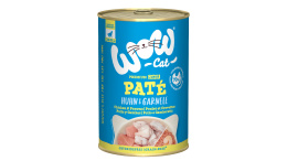 WOW CAT Junior Huhn Garnelen - kurczak z krewetkami dla kociąt (400g)