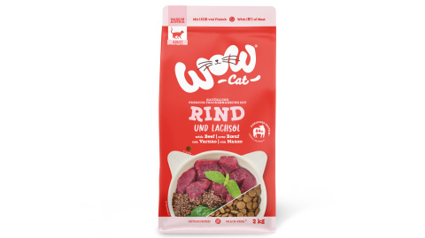 WOW CAT mit Rind - karma z wołowiną dla doroslych kotów (2kg)