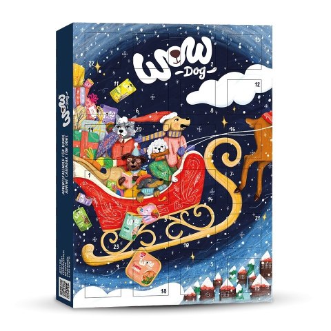 WOW DOG kalendarz adwentowy dla psa (102g)