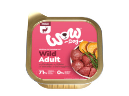 WOW Wild - dziczyzna z algami i batatami (150g)