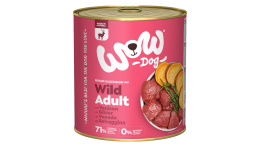 WOW Wild - dziczyzna z algami i batatami (800g)