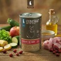 LIEBESGUT DOG Sensitive Kaninchen - królik z ekologicznymi warzywami i owocami (400g)