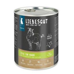 LIEBESGUT DOG Ziege - kozina z ekologiczną cukinią (800g)