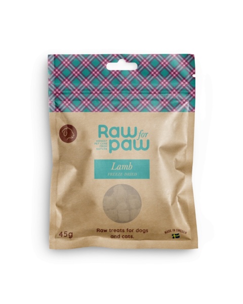 RAW for PAW Lamb - jagnięcina liofilizowane przysmaki (45g)