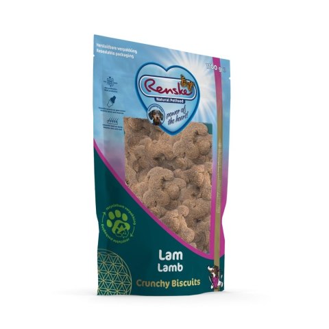 RENSKE Crunchy Biscuits Lamb - ciasteczka dla psa z jagnięciną (1100g)
