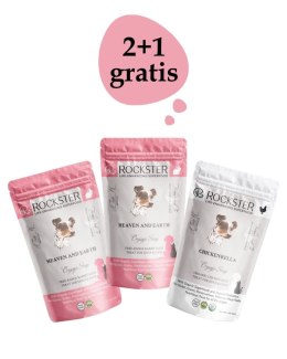 ROCKSTER SOUP zestaw zup - królik 2 szt. + kurczak 1 szt. GRATIS