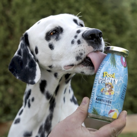SMOOTHIE DOG Pool Pawty - królik z warzywami i owocami (250ml)
