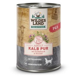 WILDES LAND DOG Kalb Pur - cielęcina karma monobiałkowa dla psa (400g)
