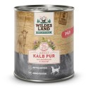 WILDES LAND DOG Kalb Pur - cielęcina karma monobiałkowa dla psa (800g)