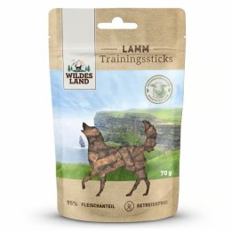 WILDES LAND DOG Trainingssticks Lamm - jagnięcina przysmaki treningowe (70g)