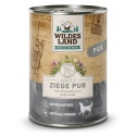WILDES LAND DOG Ziege Pur - kozina karma monobiałkowa dla psa 5+1 gratis (6szt.x400g)