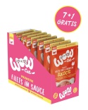 PROMOCJA-VIP-WOW CAT Filets Ente Huhn in sauce - kawałki kaczki i kurczaka w sosie 7+1 gratis (8 szt.x 85g)