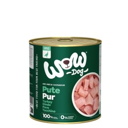 WOW Pute Pur - czysty indyk karma monobiałkowa dla psa (800g)