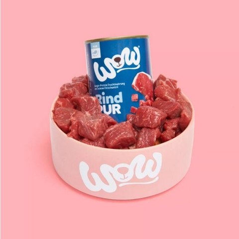 WOW Rind Pur - czysta wołowina karma monobiałkowa dla psa (800g)