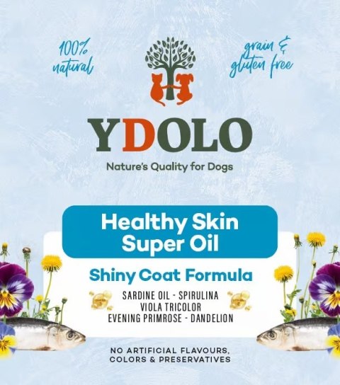 YDOLO Healthy Skin super oil - olej na skórę i sierść dla psa (375ml)